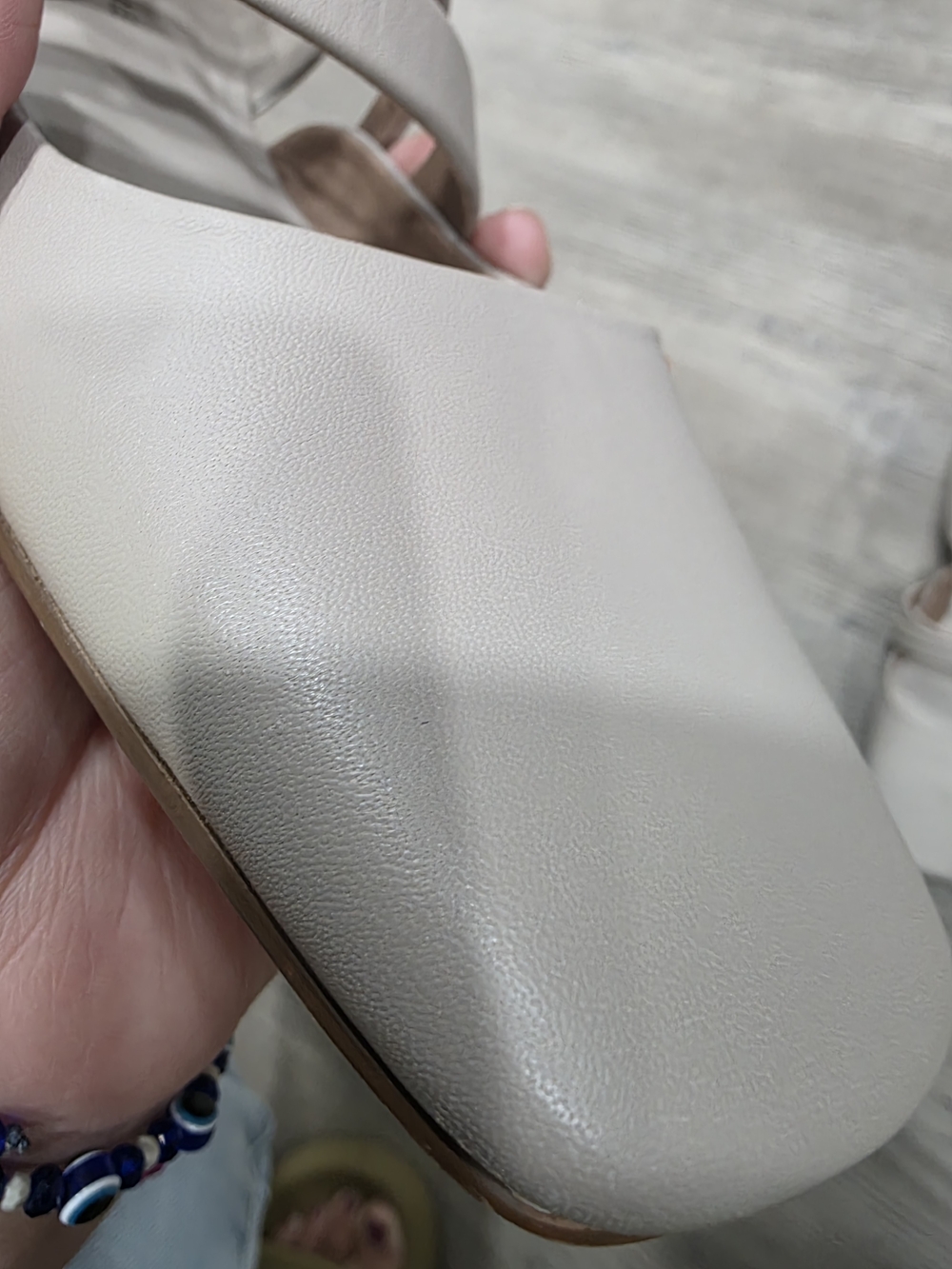 Free People Hart Flat in the beige/cafe colorway - Picture 5 of 9